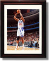 16x20 Framed Lavoy Allen Autograph Promo Print - Philadelphia 76ers Gallery Print - Pro Basketball FSP - Gallery Framed   