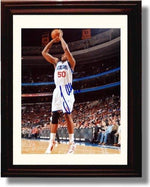 16x20 Framed Lavoy Allen Autograph Promo Print - Philadelphia 76ers Gallery Print - Pro Basketball FSP - Gallery Framed   