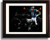 16x20 Framed Carson Wentz - Thumbs Up Autograph Replica Print Gallery Print - Pro Football FSP - Gallery Framed   