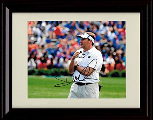 Unframed Dan Mullen - The Coach - Florida Gators - Autograph Replica Print Unframed Print - College Football FSP - Unframed   