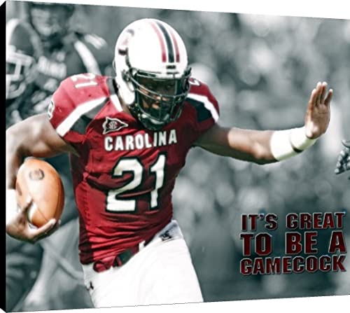Marcus Lattimore Canvas Wall Art - Great to be a Gamecock - South Carolina Canvas - College Football FSP - Canvas   