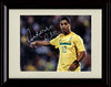 8x10 Framed Ronaldinho Autograph Replica Print Framed Print - Soccer FSP - Framed   