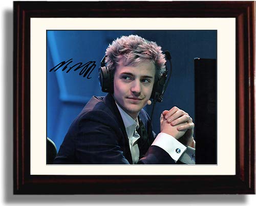 8x10 Framed Ninja - Gamer - Tyler Blevins Autograph Landscape Replica Print Framed Print - Other FSP - Framed   