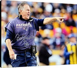 Bill Belichick Floating Canvas Wall Art - Head Coach in Charge Floating Canvas - Pro Football FSP - Floating Canvas   