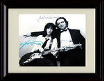 Unframed Patty Smith and John Belushi - B&W - Autograph Replica Print Unframed Print - Music FSP - Unframed   
