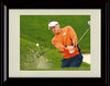 Framed IIan Poulter Autograph Replica Print - Orange Framed Print - Golf FSP - Framed   