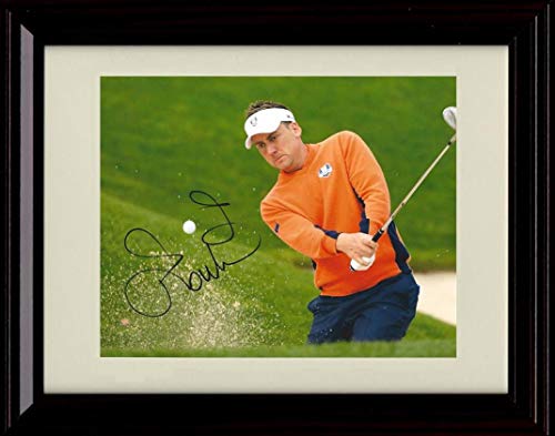 Unframed IIan Poulter Autograph Replica Print - Orange Unframed Print - Golf FSP - Unframed   