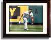 Framed 8x10 Mike Trout Tracking an Out Autograph Replica Print Framed Print - Baseball FSP - Framed   