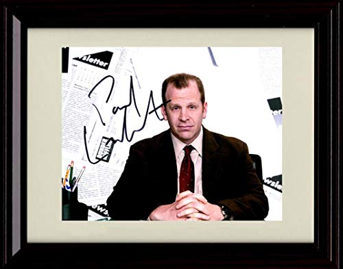 16x20 Framed Paul Lieberstein - The Office - Autograph Replica Print Gallery Print - Television FSP - Gallery Framed   