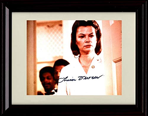8x10 Framed One Flew Over The Cuckoos Nest - Louise Fletcher Autograph Replica Print Framed Print - Movies FSP - Framed   