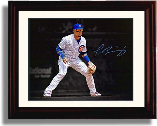 Unframed Javier Baez"Spotlight" Autograph Replica Print Unframed Print - Baseball FSP - Unframed   