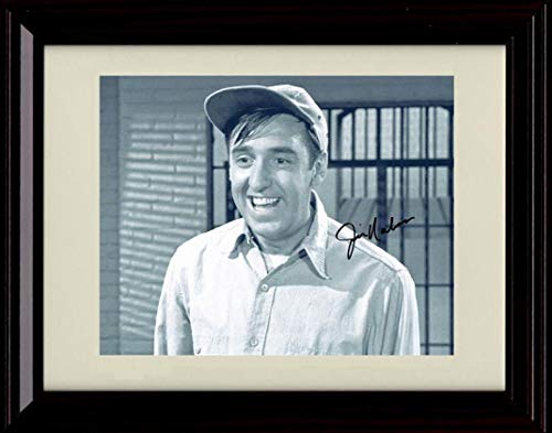 8x10 Framed Jim Nabors - Andy Griffith Show - Gomer Pyle - Autograph Replica Print Framed Print - Television FSP - Framed   