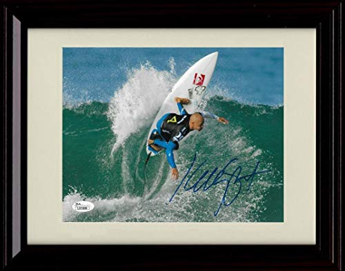 8x10 Framed Kelly Slater - Surfing Legend - Autograph Replica Print Framed Print - Misc FSP - Framed   