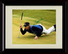 Framed Camilo Villegas Autograph Replica Print - Judging the Putt Framed Print - Golf FSP - Framed   