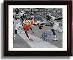 Unframed Joshua Dobbs - Tennessee Volunteers "TD Dive" Autograph Promo Print Unframed Print - College Football FSP - Unframed   