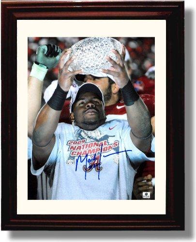 Framed 8x10 Alabama Crimson Tide Mark Ingram Autograph Promo Print Framed Print - College Football FSP - Framed   