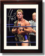8x10 Framed Chris Jericho Autograph Promo Print Framed Print - Wrestling FSP - Framed   
