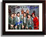 8x10 Framed Mash - Canteen Autograph Promo Print - Cast Signed Framed Print - Television FSP - Framed   