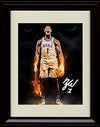 Framed 8x10 Zion Williamson Autograph Promo Print - Zion on Fire - Duke Blue Devils Framed Print - College Basketball FSP - Framed   