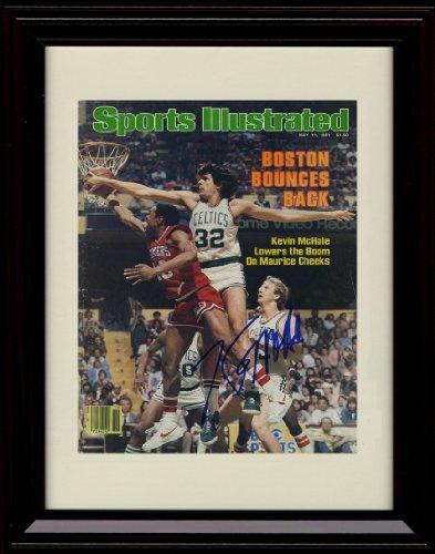 Framed Kevin McHale SI Autograph Promo Print - 5/11/81 - Boston Celtics Framed Print - Pro Basketball FSP - Framed   
