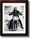 8x10 Framed Lorenzo Lamas Autograph Promo Print Framed Print - Movies FSP - Framed   