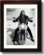 8x10 Framed Lorenzo Lamas Autograph Promo Print Framed Print - Movies FSP - Framed   