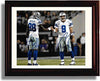 Unframed - Tony Romo and Dez Bryant - Dallas Cowboys Autograph Promo Print Unframed Print - Pro Football FSP - Unframed   