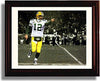 8x10 Framed Aaron Rogers - Green Bay Packers "Colorized" Autograph Promo Print Framed Print - Pro Football FSP - Framed   