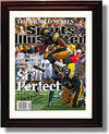 Unframed Derrell Johnson Koulianos Unframed Autograph Promo Print - Iowa Hawkeyes Unframed Print - College Football FSP - Unframed   