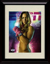 8x10 Framed Rhonda Rousey Autograph Promo Print - ESPN The Body Issue Framed Print - Martial Arts FSP - Framed   