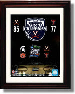 Framed 8x10 Virginia Cavaliers 2019 National Championship Game Scorecard Framed Print - College Basketball FSP - Framed   