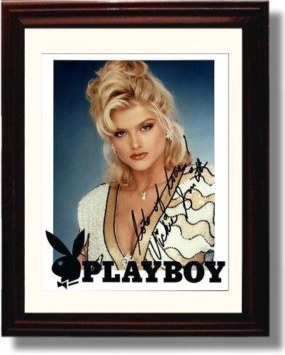 8x10 Framed Anna Nicole Smith Autograph Promo Print - Portrait Framed Print - Other FSP - Framed   