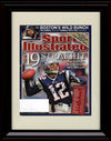 8x10 Framed Tom Brady - New England Patriots SI Autograph Promo Print - 10/18/2003 Framed Print - Pro Football FSP - Framed   