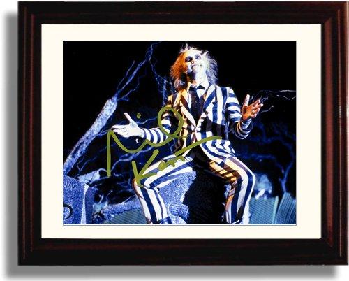 Unframed Michael Keaton Autograph Promo Print - Beetle Juice Unframed Print - Movies FSP - Unframed   