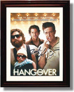 Framed Zach Galifianakis Autograph Promo Print - The Hangover Framed Print - Movies FSP - Framed   
