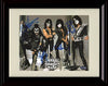 8x10 Framed KISS Autograph Promo Print Framed Print - Music FSP - Framed   