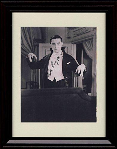 8x10 Framed Bela Lagosi Autograph Promo Print - Dracula Framed Print - Movies FSP - Framed   