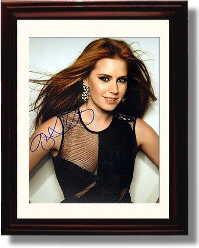 8x10 Framed Amy Adams Autograph Promo Print Framed Print - Movies FSP - Framed   