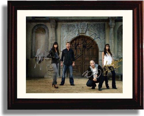 Framed Fast and Furious Autograph Promo Print - Fast and Furious Cast Framed Print - Television FSP - Framed   