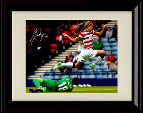 16x20 Framed Alex Morgan Autograph Promo Print Gallery Print - Soccer FSP - Gallery Framed   