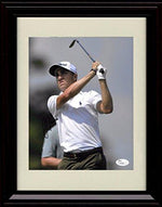 Framed Justin Thomas Autograph Promo Print - Portrait - #1 Golfer Framed Print - Golf FSP - Framed   