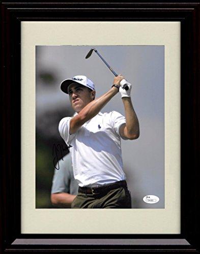 Framed Justin Thomas Autograph Promo Print - Portrait - #1 Golfer Framed Print - Golf FSP - Framed   