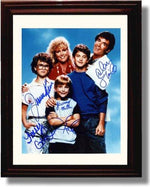 Framed Growing Pains Autograph Promo Print - Growing Pains Cast Framed Print - Television FSP - Framed   