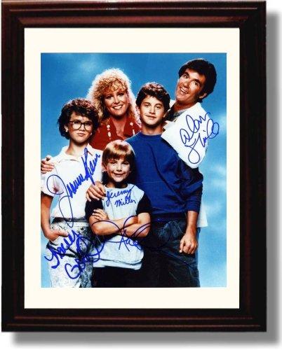 Framed Growing Pains Autograph Promo Print - Growing Pains Cast Framed Print - Television FSP - Framed   