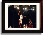 Unframed Jakarr Sampson Autograph Promo Print - St.Johns Red Storm - Going in for the Jam Unframed Print - College Basketball FSP - Unframed   