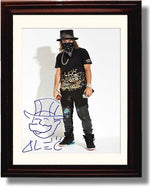 8x10 Framed Alec Monopoly Autograph Promo Print - NYC Graffiti Artist - Black Top Framed Print - Other FSP - Framed   