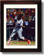 Unframed Francisco Lindor"HR Swing" Autograph Replica Print Unframed Print - Baseball FSP - Unframed   