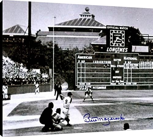 Bill Mazeroski Photoboard Wall Art - 1960 World Series Home Run Photoboard - Baseball FSP - Photoboard   