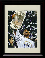 Unframed Ray Lewis - Celebrating - Autograph Replica Print Unframed Print - Pro Football FSP - Unframed   