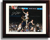 Framed 8x10 Villanova Wildcats - 2018 Donte DiVincenzo - Jump Shot Autograph Replica Print Framed Print - College Basketball FSP - Framed   